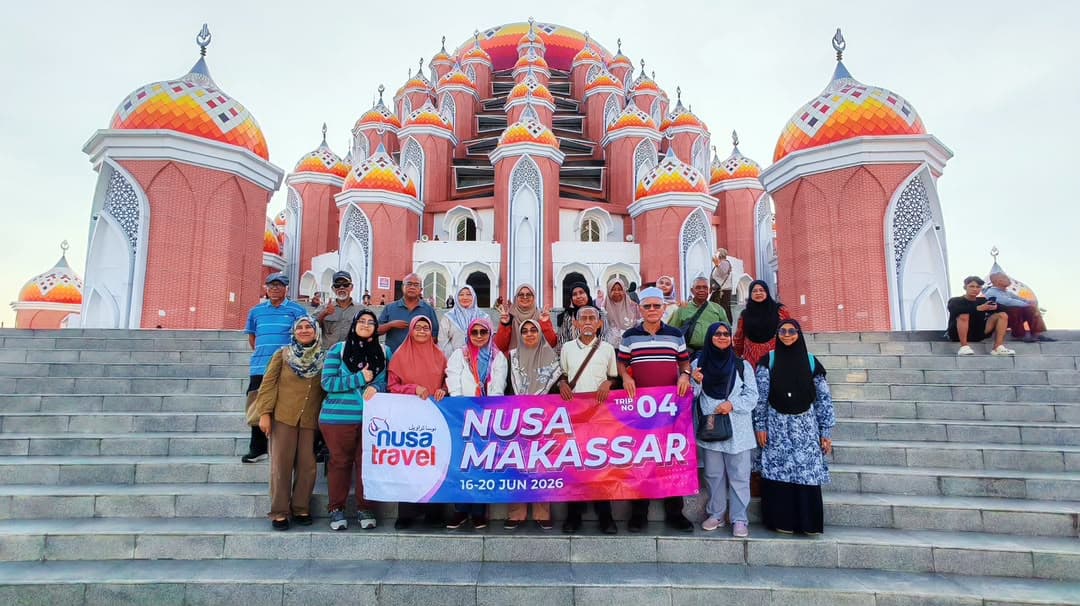 Peserta Nusatravel di Makassar — Trip Berkumpulan